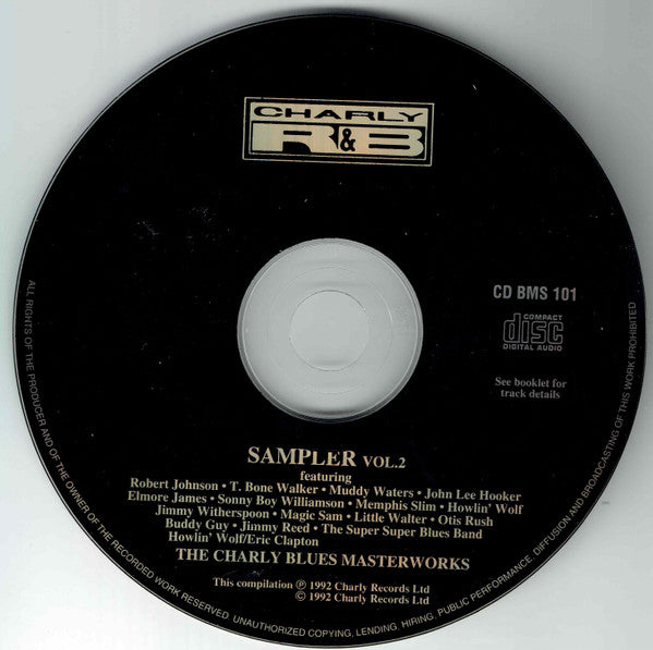 Various : The Charly Blues Masterworks Sampler Vol. 2 (CD, Comp)