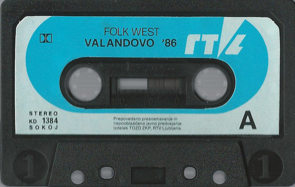 Various : Folk Fest Valandovo ’86 (Cass)