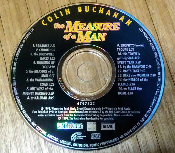 Colin Buchanan : The Measure Of A Man (CD, Album)