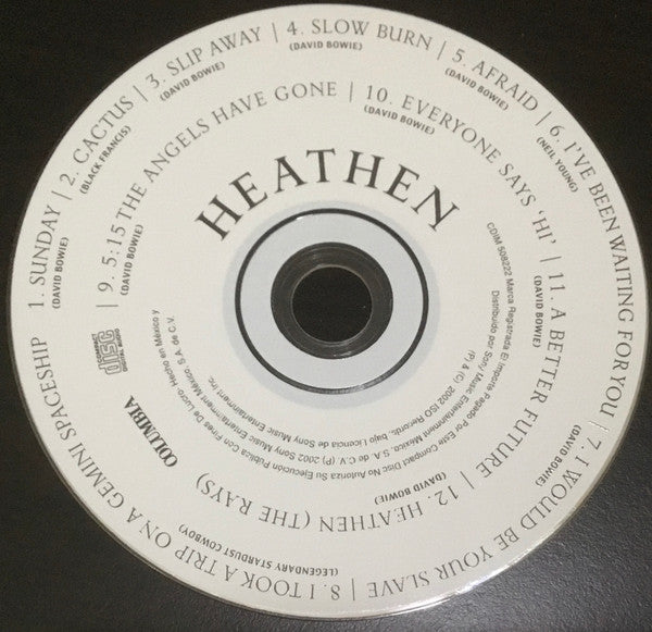 David Bowie : Heathen (CD, Album, Enh)