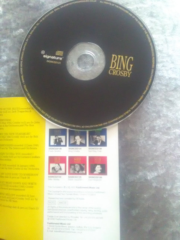 Bing Crosby : Bing Crosby (CD, Album, Comp, RM)