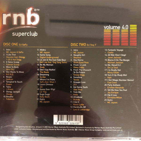Various : Rnb Superclub Volume 4.0 (CD, Comp)