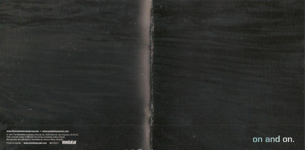 Jack Johnson : On And On (CD, Album, RP, Dig)