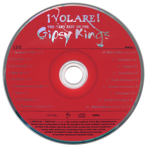 Gipsy Kings : ¡Volare! (The Very Best Of The Gipsy Kings) (2xCD, Comp)