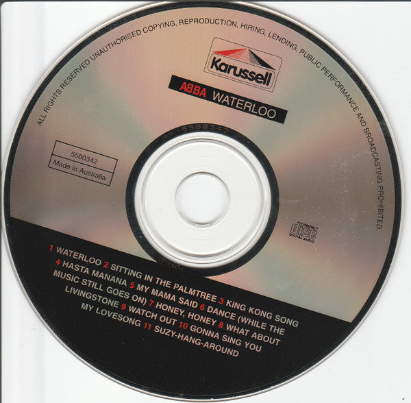 ABBA, Björn, Benny, Agnetha & Frida* : Waterloo (CD, Album, RE)