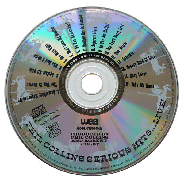Phil Collins : Serious Hits...Live! (CD, Album)