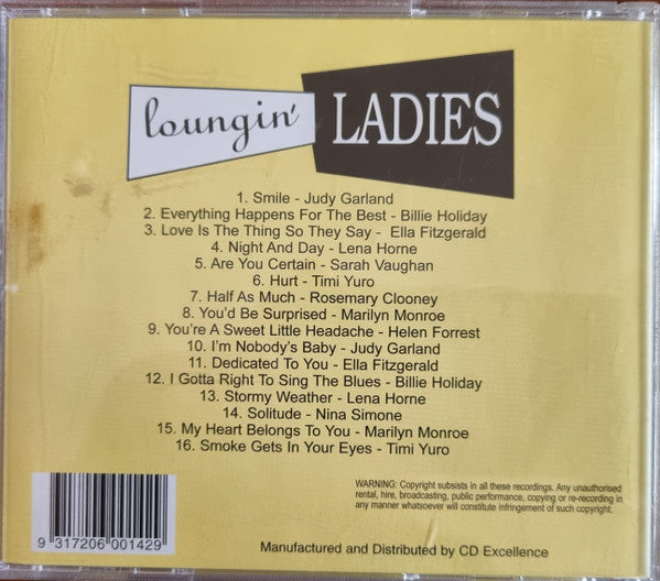 Various : Loungin' Ladies (CD, Comp)