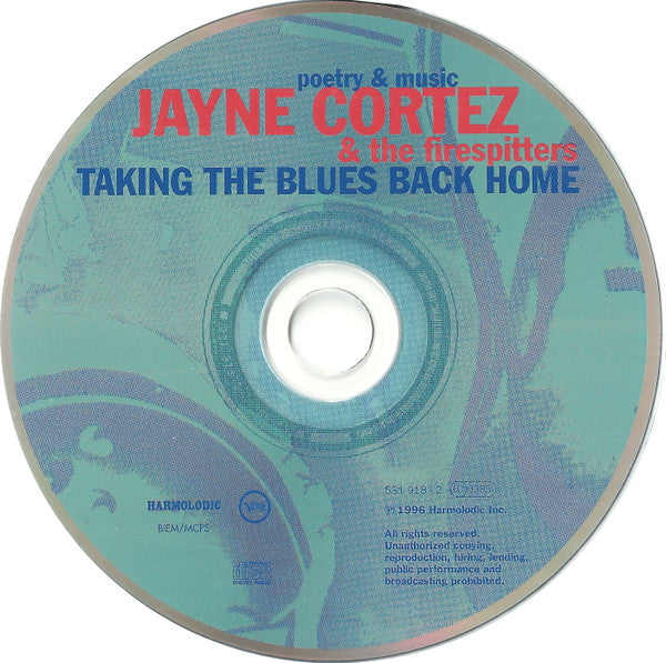 Jayne Cortez & The Firespitters : Taking The Blues Back Home (CD, Album)