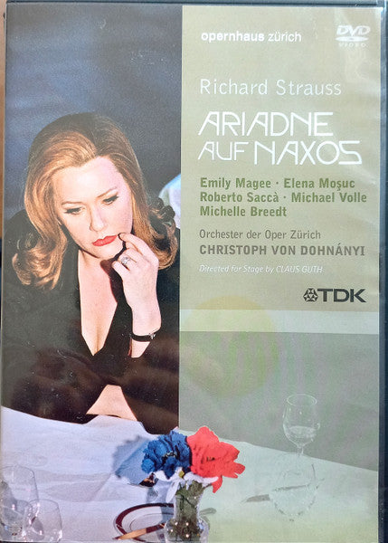 Richard Strauss, Christoph von Dohnányi, Orchester der Oper Zürich : Ariadne auf Naxos (DVD-V, Amb)