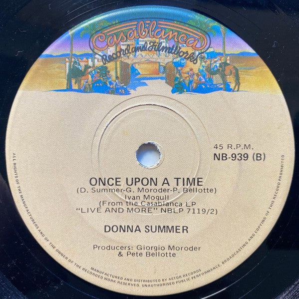 Donna Summer : Mac Arthur Park (7", Single)