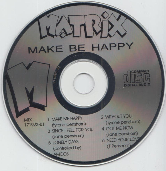 Matrix (72) : Make Me Happy (CD, MiniAlbum)