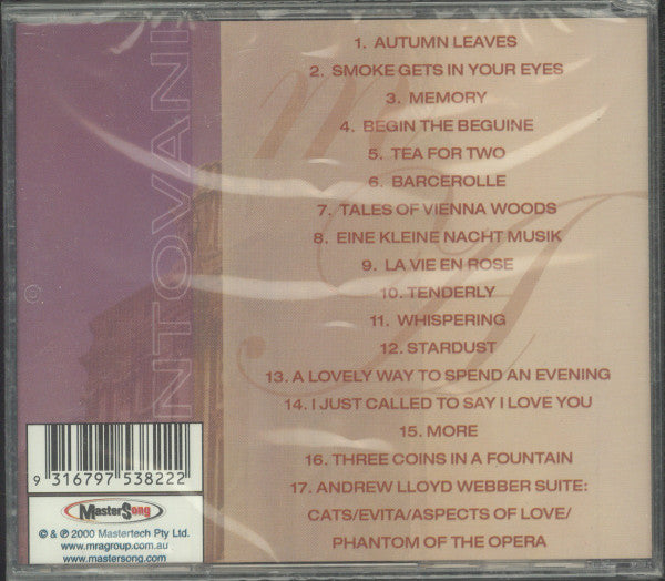 Mantovani Orchestra* : The Incomparable Mantovani (CD, Album)