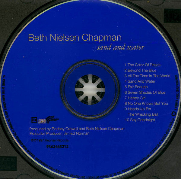 Beth Nielsen Chapman : Sand And Water (CD, Album)
