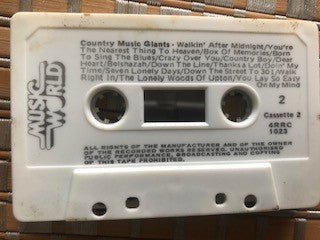 Various : Country Music Collection 115 Original Hits (4xCass, Comp, Box)