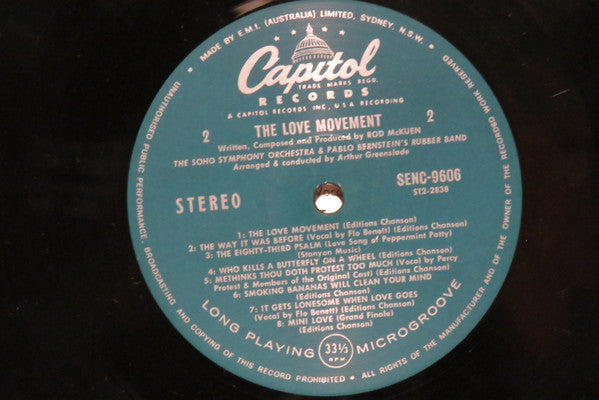 Rod McKuen : The Love Movement (LP, Album)
