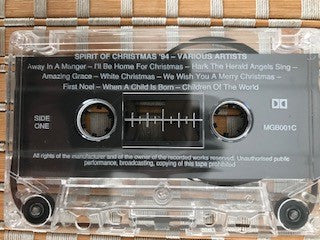 Various : The Spirit Of Christmas '94 (Cass, Comp)