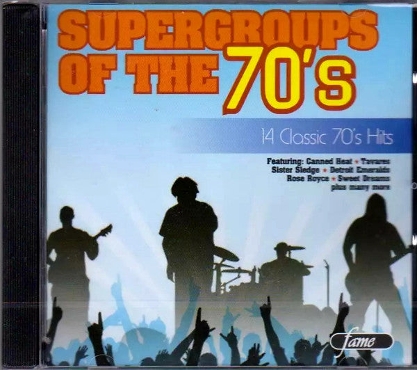 Various : Supergroups Of The 70's - 14 Classic 70's Hits (CD, Comp)