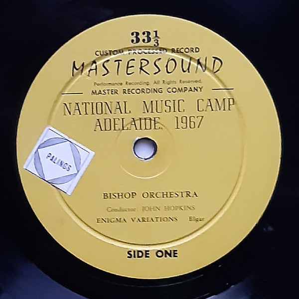 Various : National Music Camp Adelaide, 1967 (LP, Album)