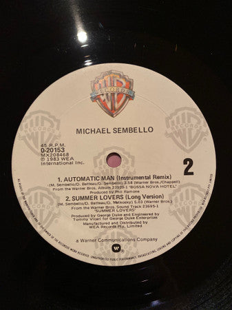 Michael Sembello : Automatic Man (12", Maxi)