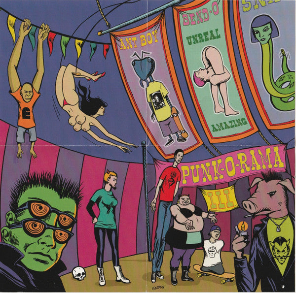 Various : Punk-O-Rama III (CD, Comp, RE)