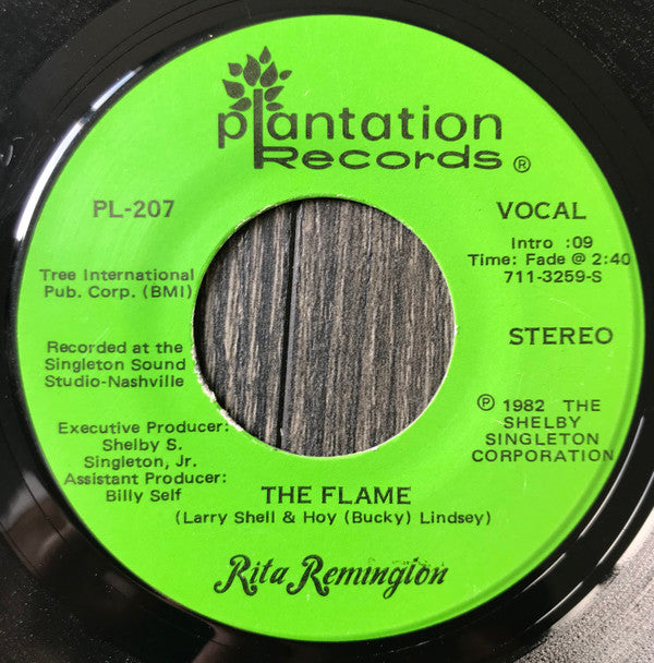Rita Remington : The Flame (7")