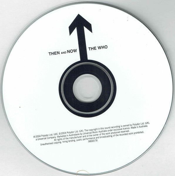 The Who : Then And Now (CD, Comp)