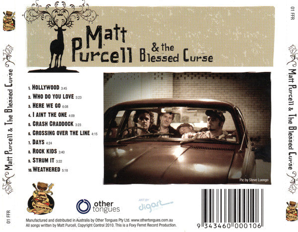 Matt Purcell & The Blessed Curse : Matt Purcell & The Blessed Curse (CD, Album)