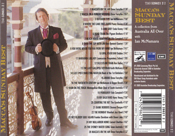 Ian McNamara And Various : Macca's Sunday Best: A Collection From Australia All Over With Ian McNamara (CD, Comp)