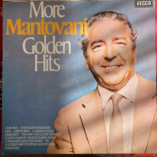 Mantovani And His Orchestra : More Mantovani Golden Hits (LP)