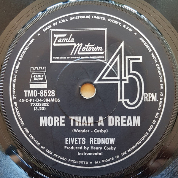 Stevie Wonder : Alfie / More Than A Dream (7", Single, Promo)