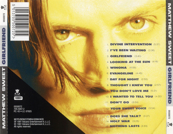 Matthew Sweet : Girlfriend (CD, Album, RE)