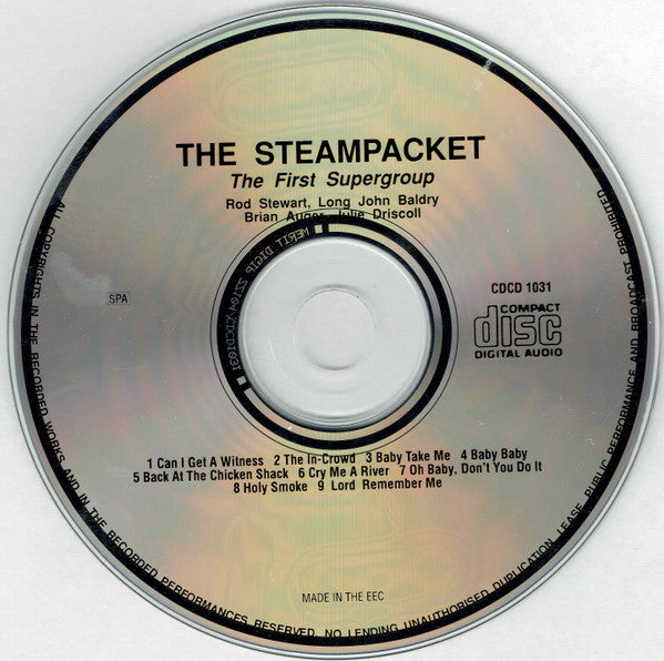 The Steampacket Featuring Rod Stewart : The First Supergroup (CD, Album, RE)