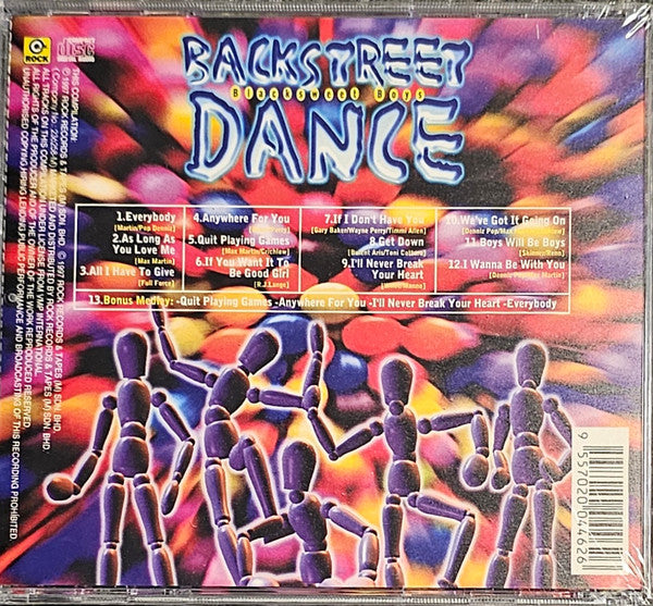 Blacksweet Boys* : Backstreet Dance (CD, Album)