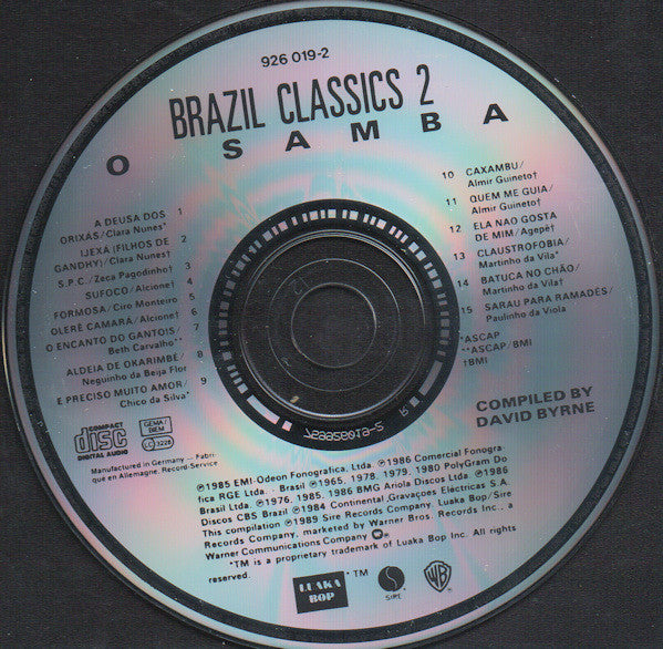 Various : O Samba (CD, Comp)