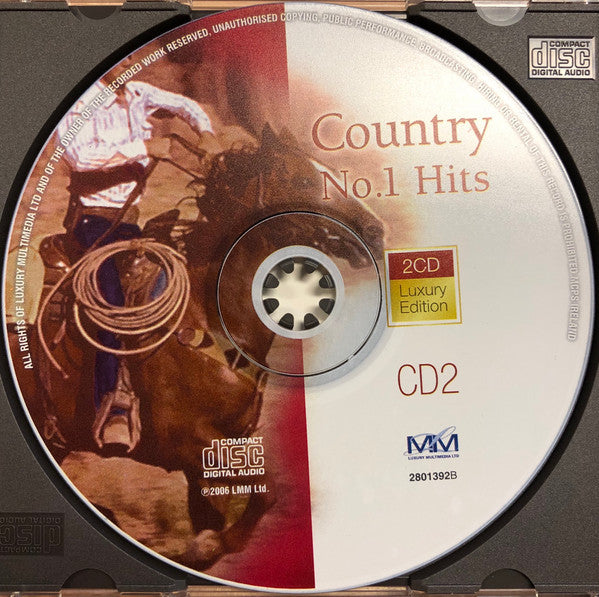 Various : Country No.1 Hits (2xCD, Comp)