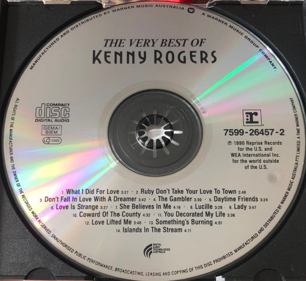 Kenny Rogers : The Very Best Of Kenny Rogers (CD, Comp)