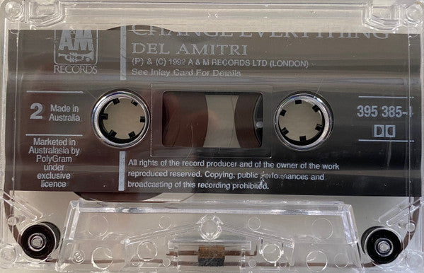 Del Amitri : Change Everything (Cass, Album)