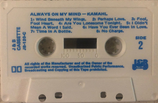 Kamahl : Always On My Mind (Cass, Album)