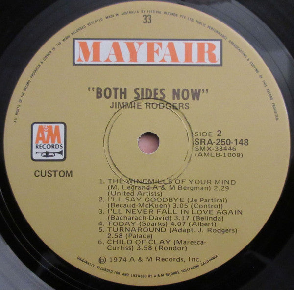 Jimmie Rodgers (2) : Both Sides Now (LP, Comp)