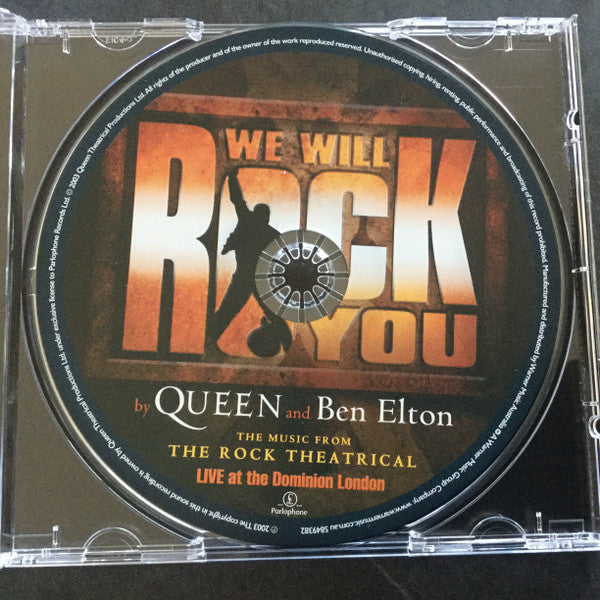 Original London Cast* : We Will Rock You - Original London Cast Recording (CD, Album, RE)