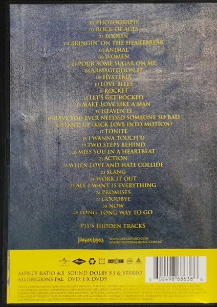 Def Leppard : Best Of The Videos (DVD-V, Comp, Copy Prot., Multichannel, PAL)