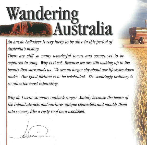 John Williamson : Wandering Australia With John Williamson (CD, Comp)