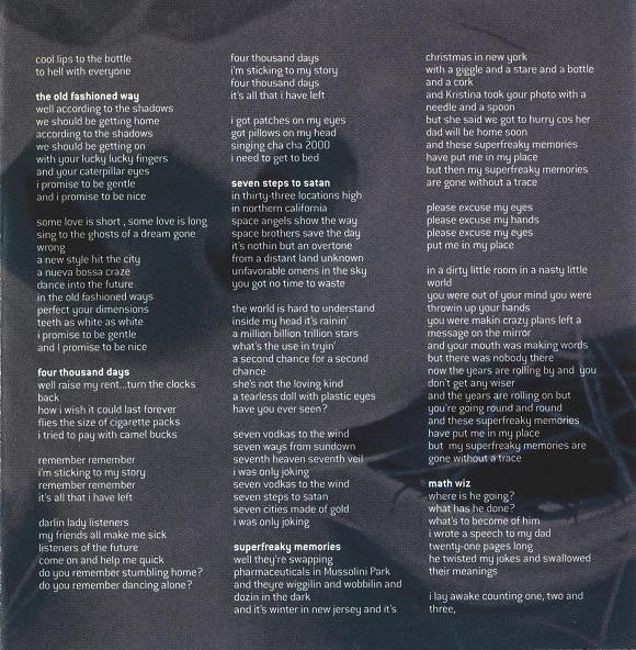 Luna (5) : The Days Of Our Nights (CD, Album)