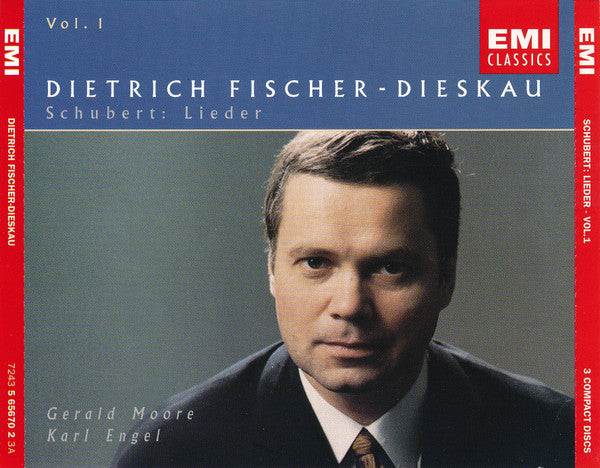 Dietrich Fischer-Dieskau, Schubert*, Gerald Moore, Karl Engel : Schubert: Lieder (6xCD, Comp, Mono, RM + Box)