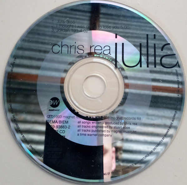 Chris Rea : Julia (CD, Single)