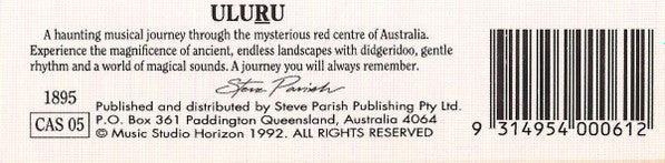 Tony O'Connor (2) : Uluru (Cass, Album, Bla)