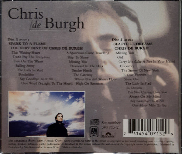 Chris De Burgh : Spark To A Flame (The Very Best Of Chris De Burgh) (Box, Comp + 2xCD)