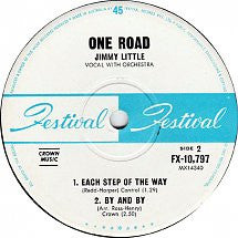 Jimmy Little : One Road (7", EP, Mono)