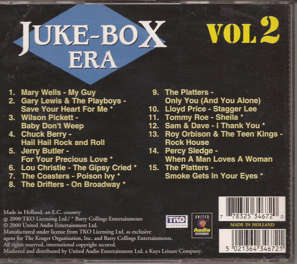 Various : Juke Box Hits Vol. 2 (CD, Comp)