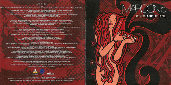 Maroon 5 : Songs About Jane (CD, Album, S/Edition)